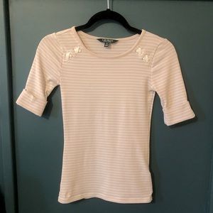 Ralph Lauren striped rolled sleeve shirt